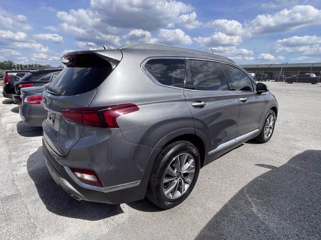 2019 Machine Gray Hyundai Santa Fe Limited FWD SUV