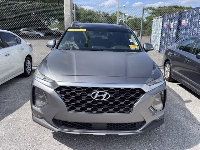 2019 Machine Gray Hyundai Santa Fe Limited FWD SUV