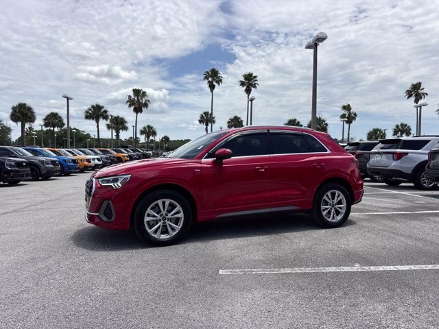 2023 Tango Red Metallic Audi Q3 S line Premium AWD SUV