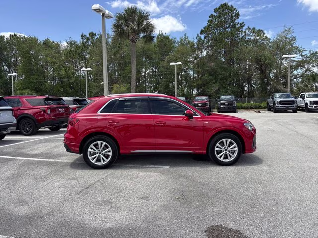 2023 Tango Red Metallic Audi Q3 S line Premium AWD SUV