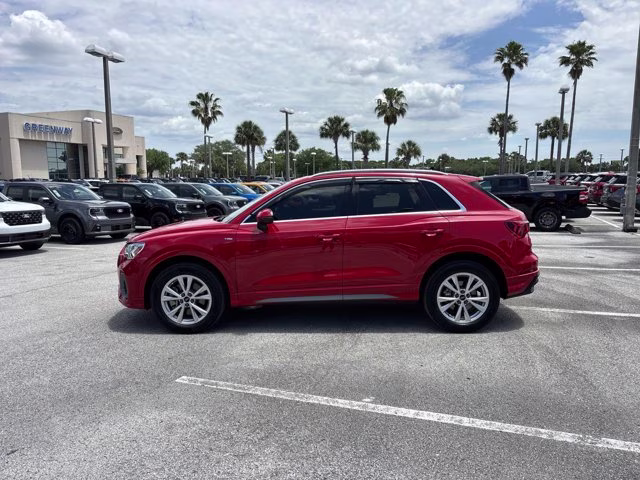 2023 Tango Red Metallic Audi Q3 S line Premium AWD SUV