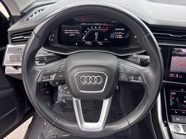 2024 Mythos Black Metallic Audi Q7 Premium Plus AWD SUV