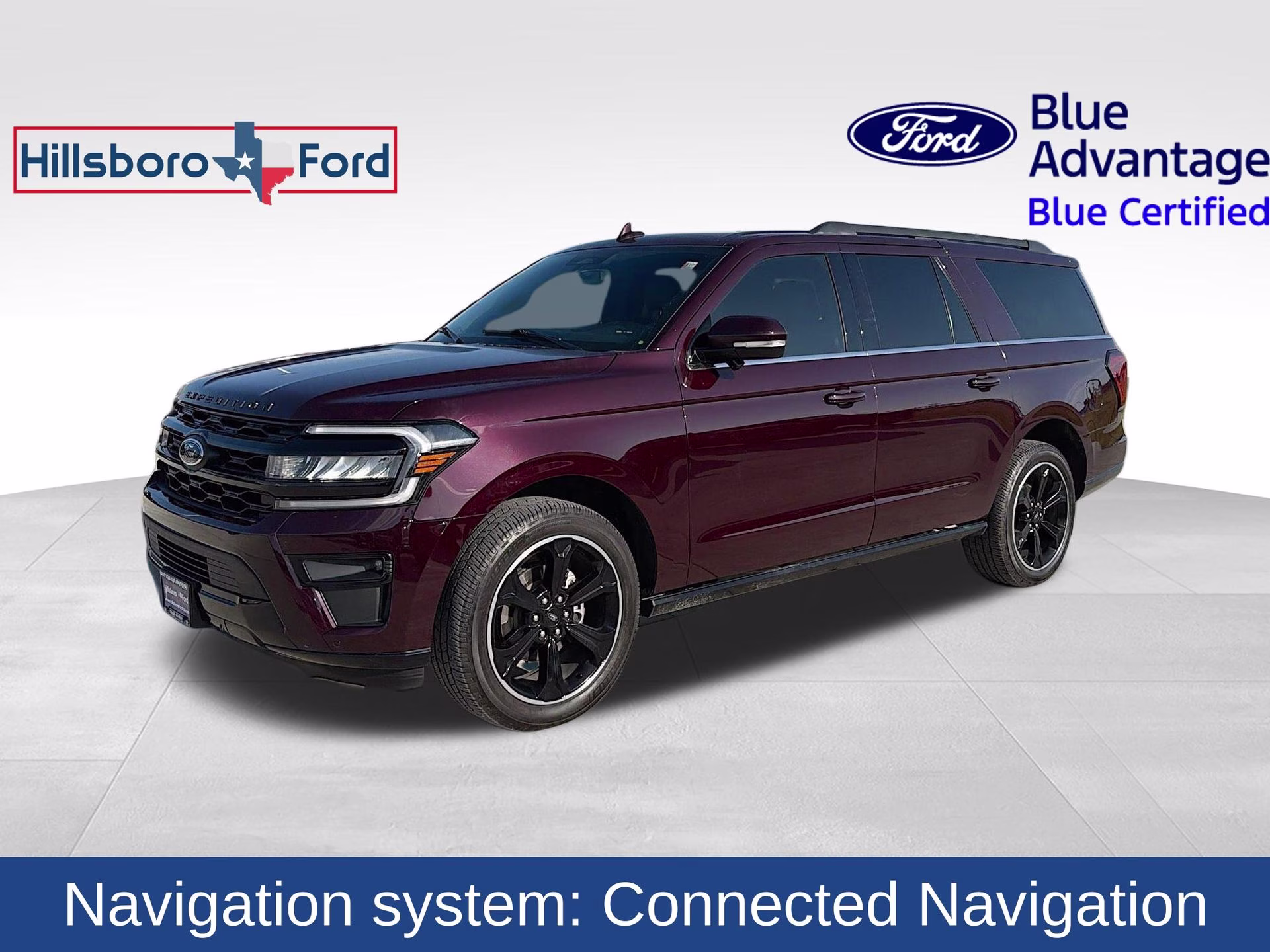 2023 Jewel Red Metallic Tinted Clearcoat Ford Expedition Max Limited RWD SUV