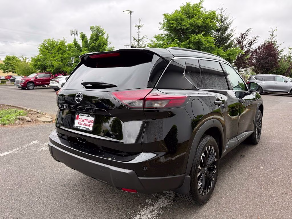 2026 Super Black Nissan Rogue Dark Armor AWD SUV