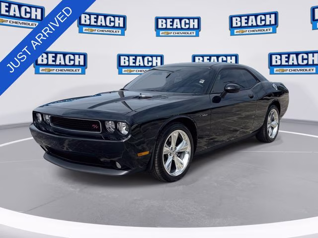2014 Phantom Black Dodge Challenger R/T RWD Coupe