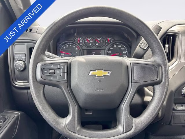 2025 Summit White Chevrolet Silverado 1500 WT RWD Truck
