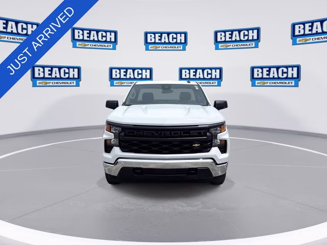 2025 Summit White Chevrolet Silverado 1500 WT RWD Truck