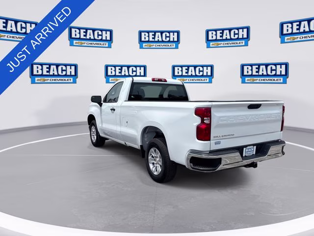 2025 Summit White Chevrolet Silverado 1500 WT RWD Truck