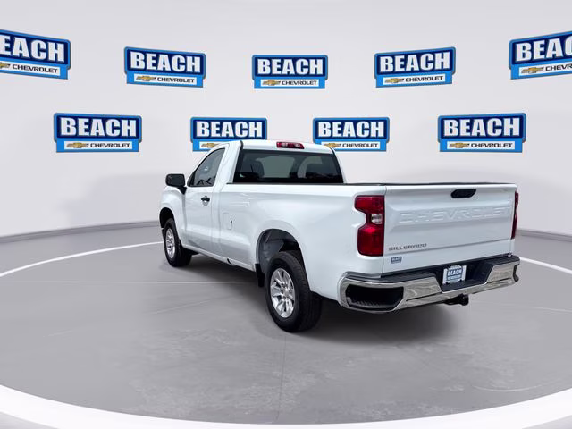 2025 Summit White Chevrolet Silverado 1500 WT RWD Truck
