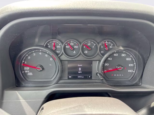 2025 Summit White Chevrolet Silverado 1500 WT RWD Truck