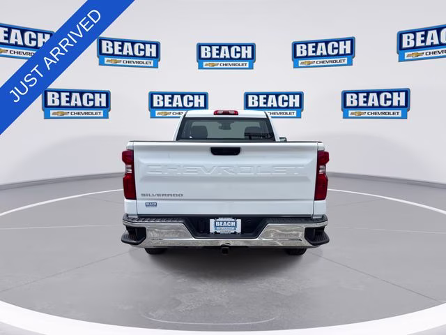 2025 Summit White Chevrolet Silverado 1500 WT RWD Truck