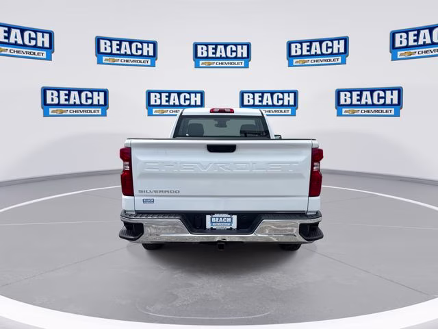 2025 Summit White Chevrolet Silverado 1500 WT RWD Truck