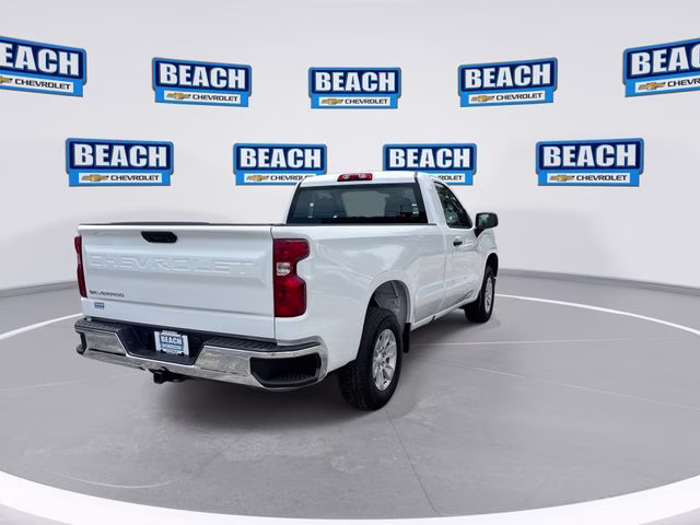 2025 Summit White Chevrolet Silverado 1500 WT RWD Truck