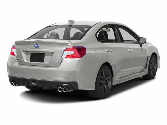 2016 White Subaru WRX Limited AWD Sedan