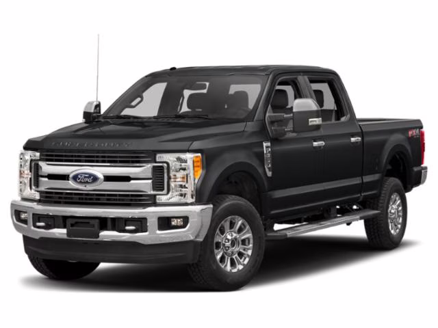 2018 Black Ford Super Duty F-250 SRW XLT 4X4 Truck