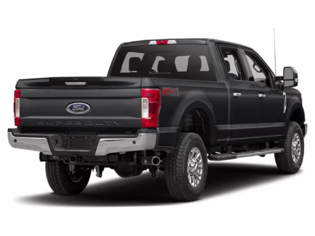 2018 Black Ford Super Duty F-250 SRW XLT 4X4 Truck
