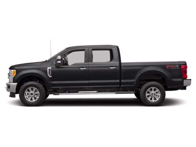2018 Black Ford Super Duty F-250 SRW XLT 4X4 Truck