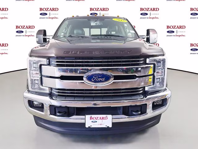 2018 Magma Red Ford Super Duty F-350 DRW Lariat 4X4 Truck