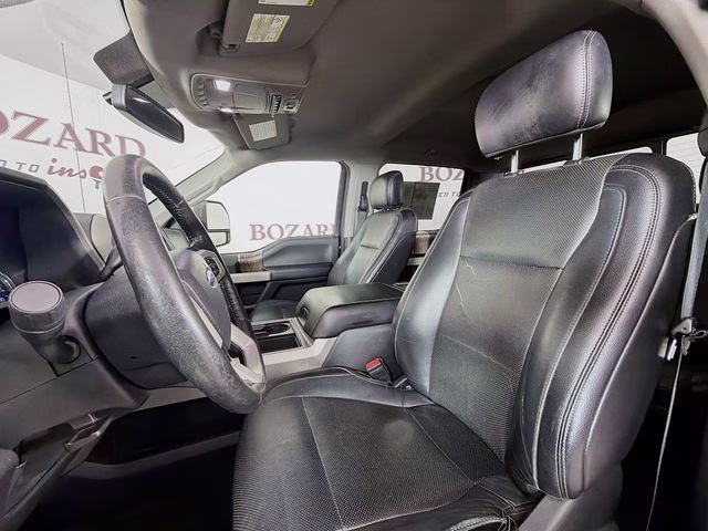 2018 Magma Red Ford Super Duty F-350 DRW Lariat 4X4 Truck