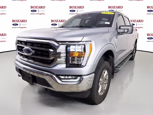 2022 Silver Metallic Ford F-150 XLT 4X4 Truck