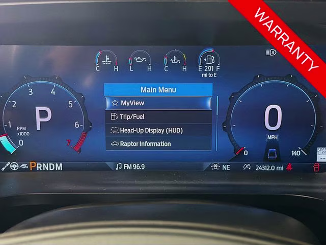 2025 Blue Metallic Ford F-150 Raptor 4X4 Truck