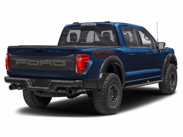 2025 Blue Metallic Ford F-150 Raptor 4X4 Truck