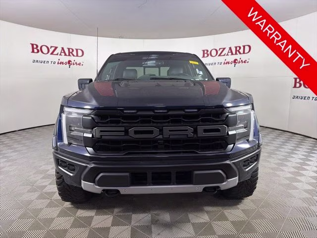 2025 Blue Metallic Ford F-150 Raptor 4X4 Truck
