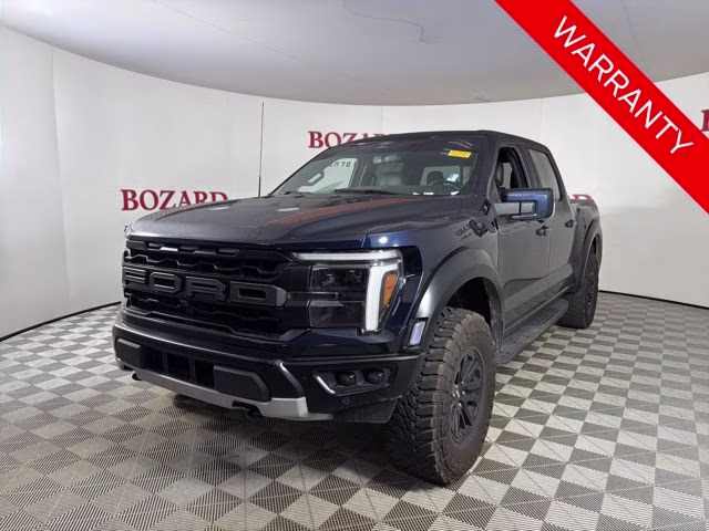 2025 Blue Metallic Ford F-150 Raptor 4X4 Truck