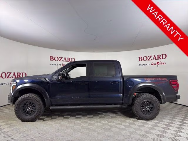 2025 Blue Metallic Ford F-150 Raptor 4X4 Truck