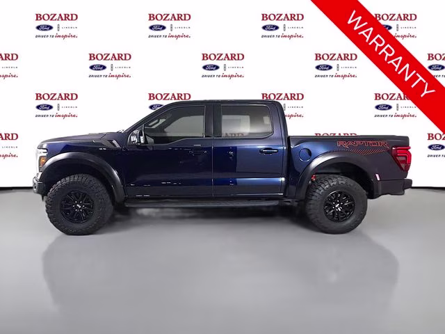 2025 Blue Metallic Ford F-150 Raptor 4X4 Truck