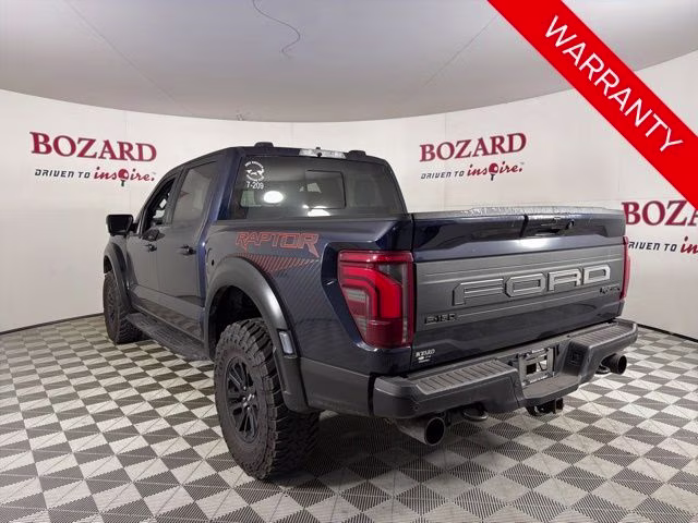 2025 Blue Metallic Ford F-150 Raptor 4X4 Truck