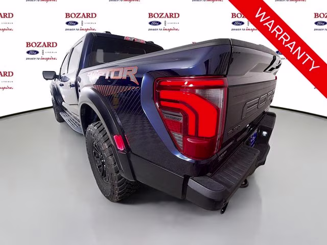 2025 Blue Metallic Ford F-150 Raptor 4X4 Truck