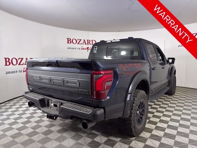 2025 Blue Metallic Ford F-150 Raptor 4X4 Truck