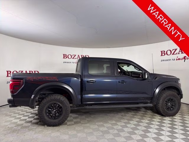 2025 Blue Metallic Ford F-150 Raptor 4X4 Truck