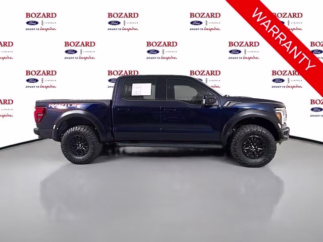 2025 Blue Metallic Ford F-150 Raptor 4X4 Truck