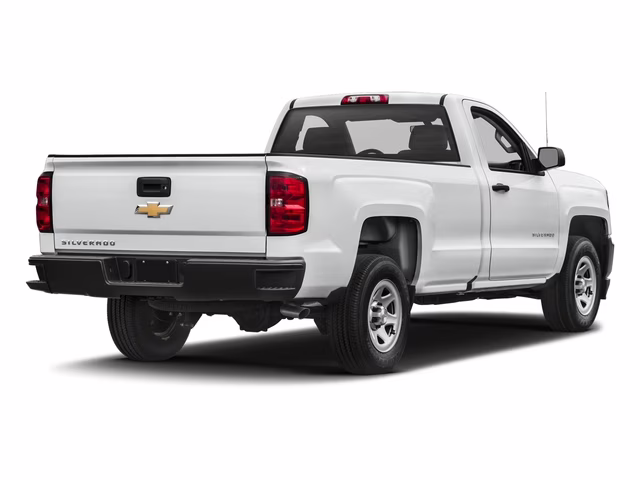 2017 Summit White Chevrolet Silverado 1500 WT 4X4 Truck