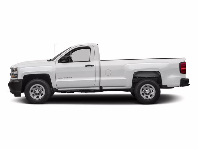 2017 Summit White Chevrolet Silverado 1500 WT 4X4 Truck
