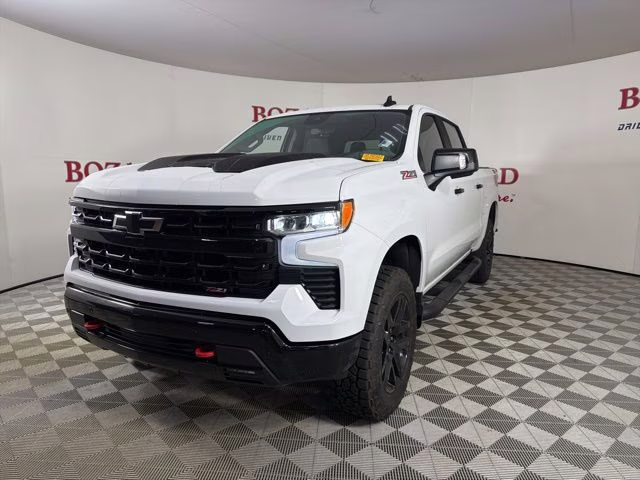 2026 Summit White Chevrolet Silverado 1500 LT Trail Boss 4X4 Truck