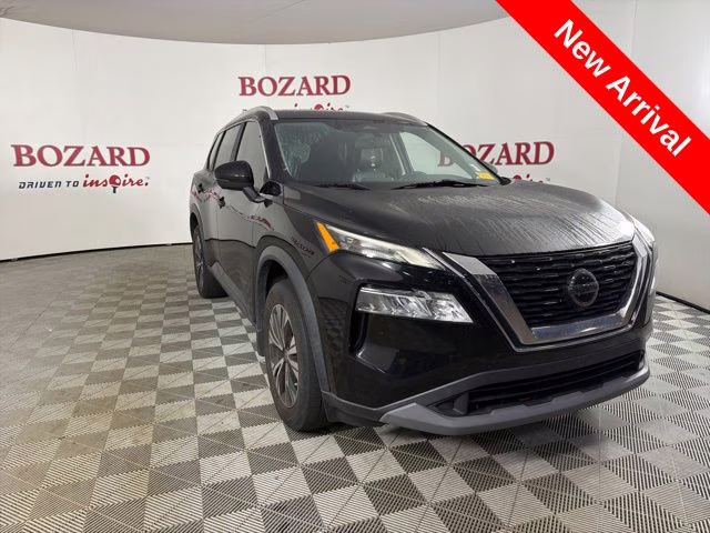 2021 Super Black Nissan Rogue SV FWD SUV