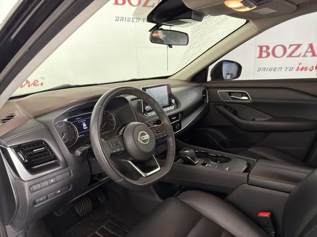 2021 Super Black Nissan Rogue SV FWD SUV