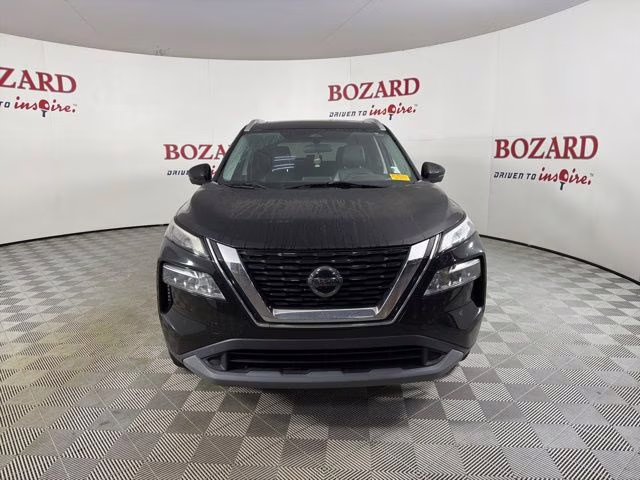 2021 Super Black Nissan Rogue SV FWD SUV
