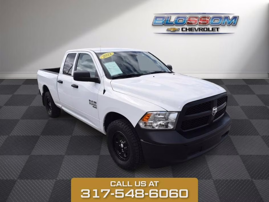 2022 Bright White Ram 1500 Classic Tradesman 4X4 Truck