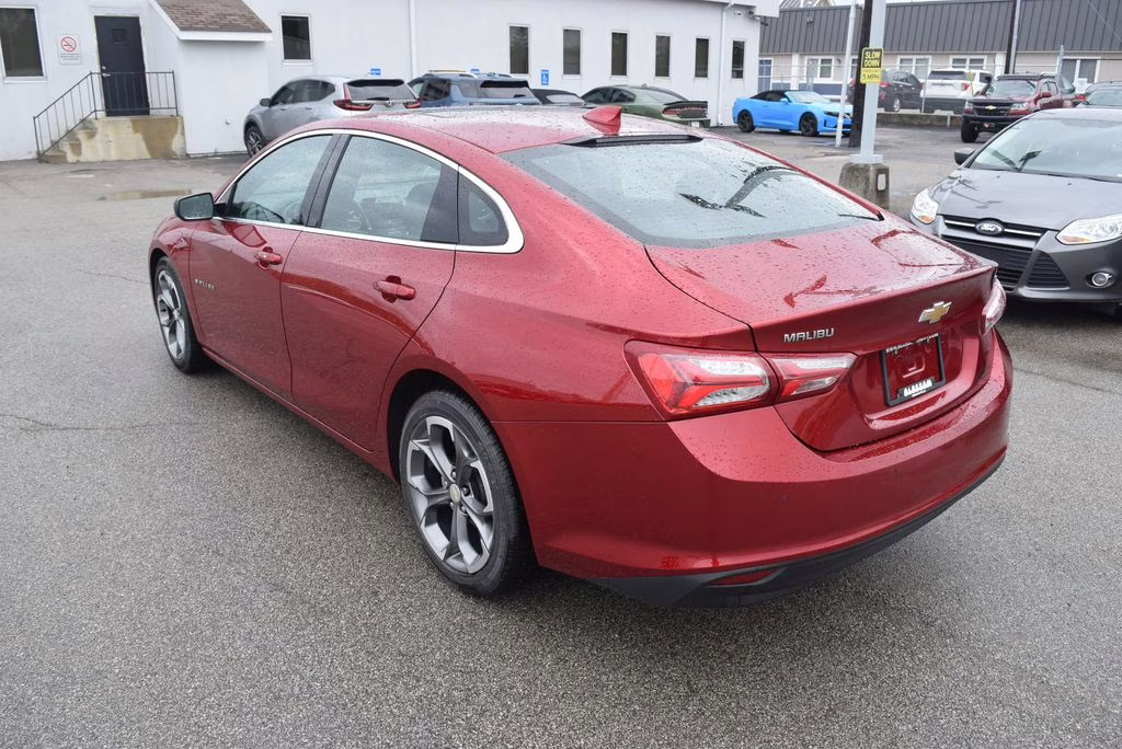 2022 Cherry Red Tintcoat Chevrolet Malibu LT FWD Sedan