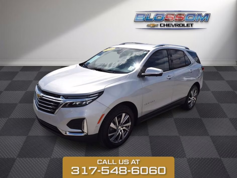 2022 Silver Ice Chevrolet Equinox Premier AWD SUV