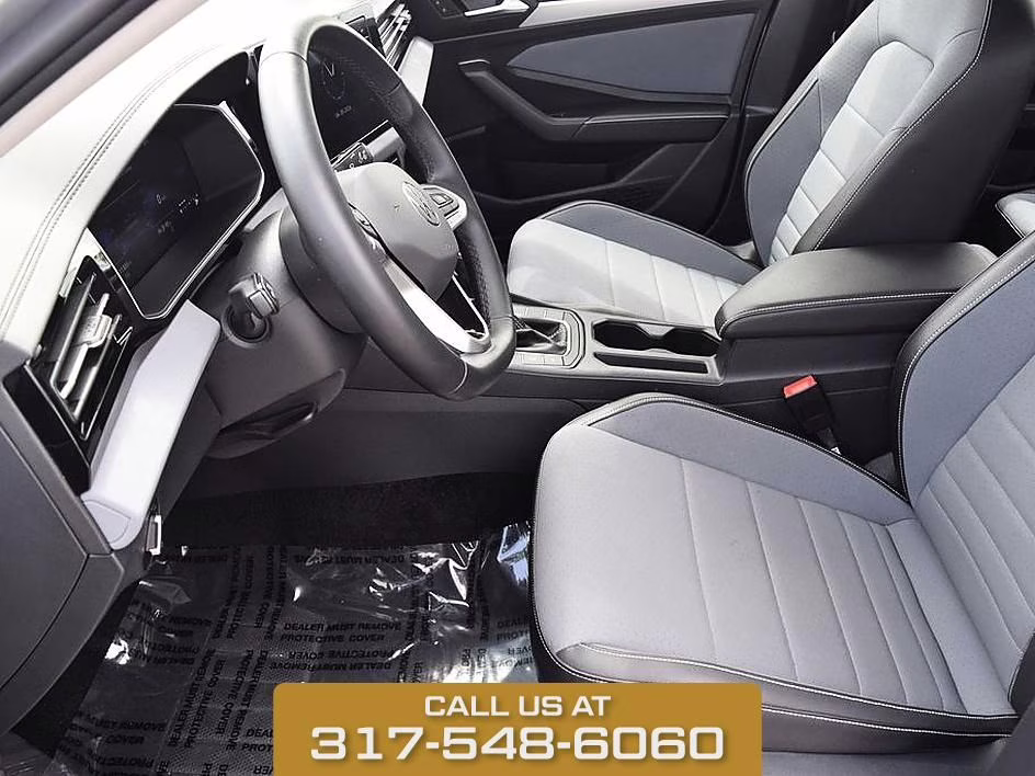 2025 Silver Volkswagen Jetta 1.5T SE FWD Sedan