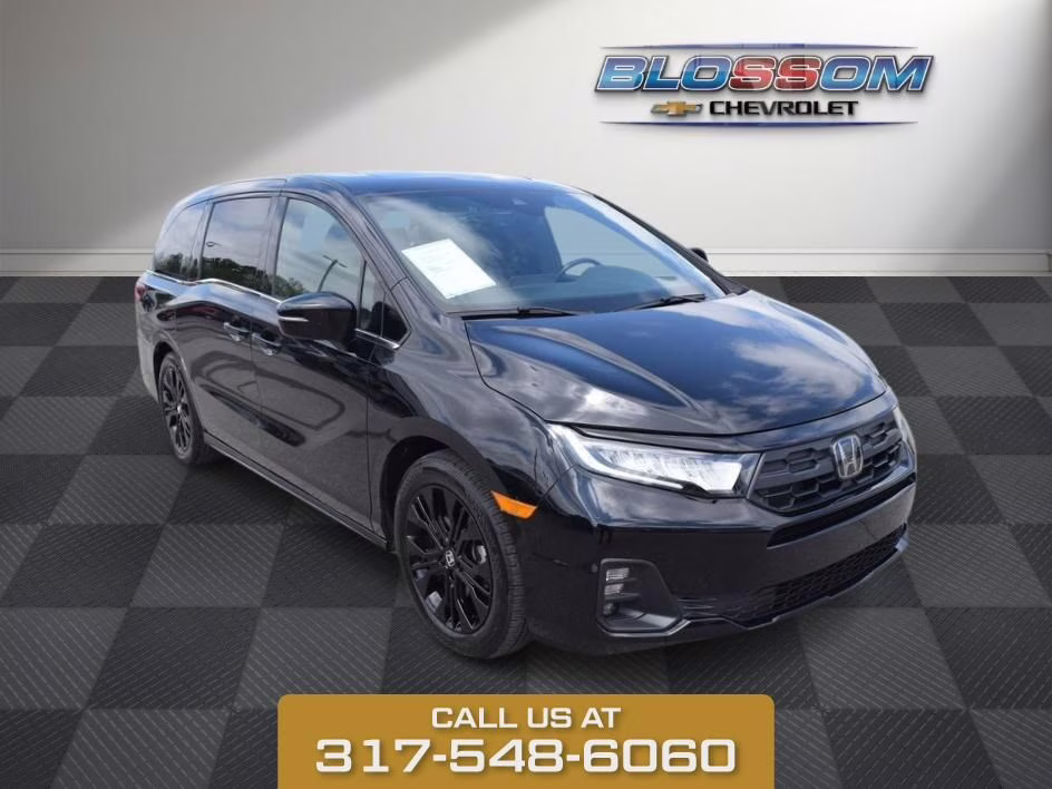 2025 Black Honda Odyssey Sport-L FWD Van