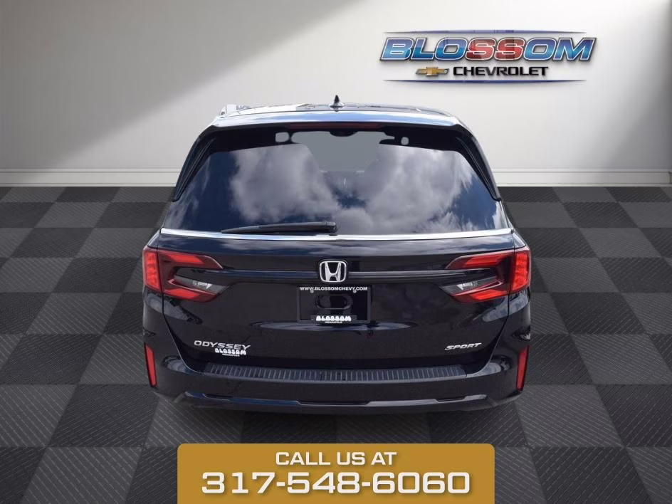 2025 Black Honda Odyssey Sport-L FWD Van