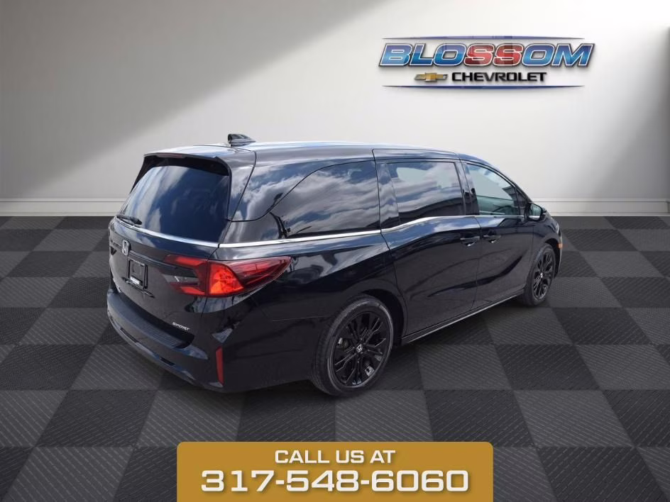 2025 Black Honda Odyssey Sport-L FWD Van