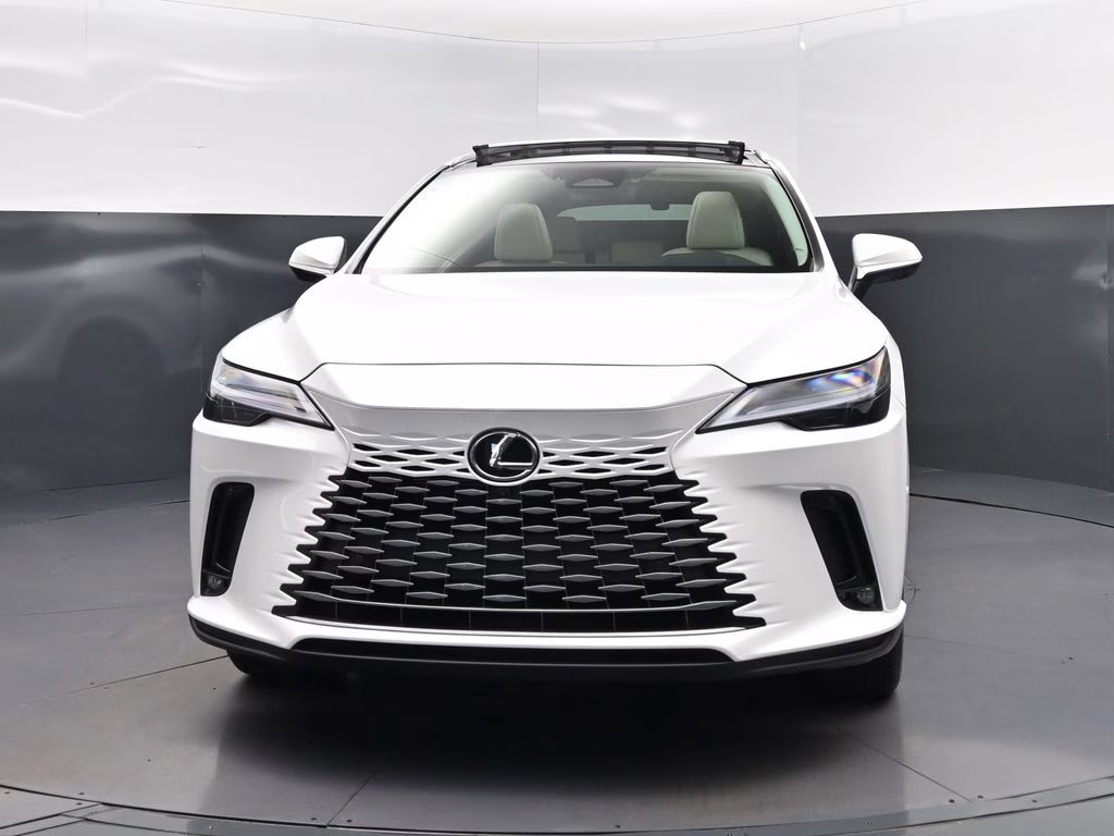 2026 White Lexus RX 350h Luxury AWD SUV