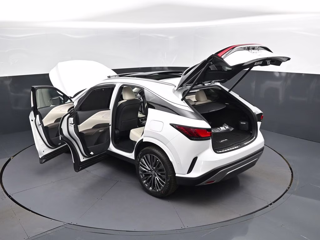 2026 White Lexus RX 350h Luxury AWD SUV